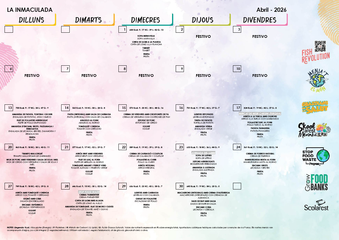 menu abril laimmaculadapm
